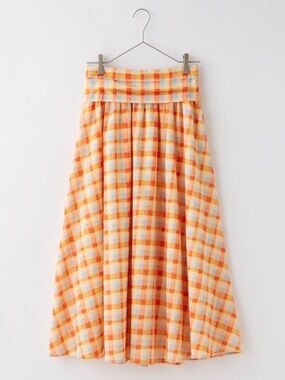 Gingham Skirt